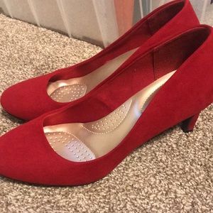 Red Christmas Heels Shoes 👠